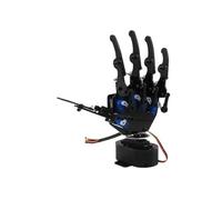 Robot bionico palmare Destro/Sinistro, Braccio Meccanico con Motore a Cinque Dita e Sistema di Controllo for la Formazione didattica in robotica Robot Giocattolo(Right Hand)