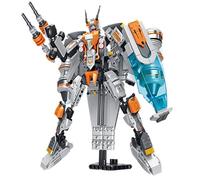 Robot Building Blocks Set Mecha Figure Kit Creative Technic Bricks Regalo per Adulti Ragazzi E Ragazze Blocchi Giocattolo Titan Game Action Figures Figuresdagiocattolo A