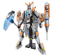 Robot Building Blocks Set Mecha Figure Kit Creative Technic Bricks Regalo per Adulti Ragazzi E Ragazze Blocchi Giocattolo Titan Game Action Figures Figuresdagiocattolo D
