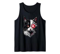 Robot Cat degli Cyborg AI Cats Robotic Kitten Dystopian Canotta