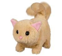 Robot Cat, Plush Realistic Electronic Cat, Interactive Stuffed Animal Robotic Kitten Toy, 7.48x4.33x6.69 Inches, Soft Companion Pet for Children, Boys, Girls, Kids