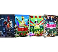 Robot Chicken Series 1-4 Complete DVD - Robot Chicken Season 1, 2, 3, 4 DVD - Robot Chicken All 4 Seasons Complete DVD