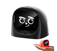 Robot Compagno di Interazione Vocale IA, Dispositivo Animale Smart da Casa | Gadget Tech for Cruscotto Auto con Schermo Chat Espressivo for Arredo Ufficio Domestico ed Uso in Viaggio(Style1)
