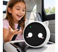 Robot Compagno IA da Scrivania - Gadget Umanoide Intelligente per la Casa | Mini Assistente Portatile a Controllo Vocale con Memoria Profonda, Espressioni Divertenti e Relazioni Lontane(White)