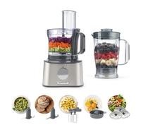 Kenwood FDM301SS robot da cucina 2,1 L Nero, Acciaio inossidabile 800 W
