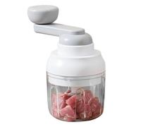 Robot Culinario Manuale - Tritatutto Aglio E Cipolla 250 ML | Manuale Tritatutto Verdure Senza Fili | Tritaverdure Con Manovella Per Verdure | Di Frutta Secca Per Noci