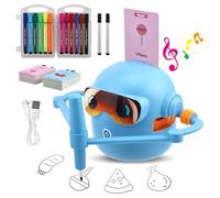 Robot da colorare per bambini, robot da disegno per bambini con 100 carte, interazione vocale, giocattolo educativo interattivo, robot per l'educazione della prima infanzia, regalo per ragazzi e