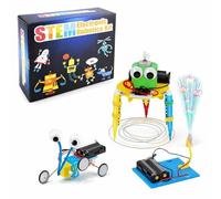 Robot da costruire per bambini - Robot programmabile educativo, kit creativo tipo robot lego per apprendimento STEM e sviluppo logico - ROBOLAB