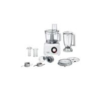 Robot da Cucina 3,9 Litri 1000 watt Mixer Tritacarne Bianco Bosch MultiTalent 8