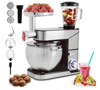 Robot da cucina 3 in 1, 10 L, 2500 W massimo, colore argento, serie “Royalty Line”