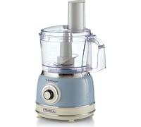 Ariete 1781 Robot da cucina Vintage, 1000W, Capacità 2,1L, Per preparazione impasti, Celeste