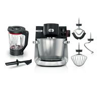 Bosch Serie 6 MUMS6ZS17 Macchina da Cucina 1600 W Nero, Inox spazzolato