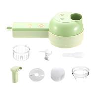 Robot Da Cucina Chopper - Taglierina Elettrica Da 1200 MAh, Mini Tritatutto Per Aglio, Tritacarne Elettrico | Affettatrice A Cubetti Per Cipolla, Mixer Per La Preparazione Dei Pasti Da Cucina, Per Tri