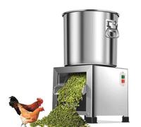 Robot da Cucina Commerciale 60-200Kg/H, 3500 Giri/min. Grattugia Professionale for Verdure, Tritatutto for Mangimi for Animali for Fattorie, Allevamenti di Bestiame e Ranch(1200W)