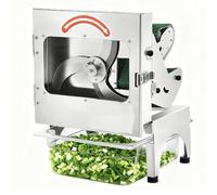 Robot da cucina commerciale della taglierina dell'affettatrice dello | Affetta scalogno commerciale con spessore regolabile, taglia facilmente verdure e aglio per ristoranti o cucina domestica