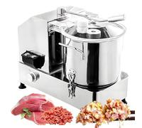 Robot da cucina commerciale, tritacarne in acciaio inossidabile con lama a forma di S per ripieno di ristoranti e casa, capacità 6L/9L/12L