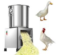 Robot da cucina commerciale, tritatutto elettrico for verdure da 1800 W con 4 lame, taglio rapido a 3500 giri/min, robot da cucina in acciaio inossidabile for la preparazione di pollame e mangimi