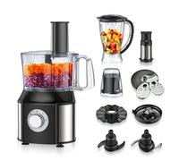 Robot da cucina con miscelatore 10 in 1, 550 W