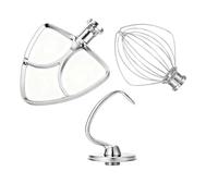 Robot Da Cucina Con Testa Inclinabile, Frusta Piatta, Gancio For Impastare, Compatibile KitchenAid 4,5-5 Qt Saf Adatto For KSM45, KSM150