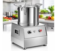 Robot da cucina elettrico commerciale, tritacarne in acciaio inossidabile | Tritatutto for verdure, trituratore for carichi pesanti for cucine di ristoranti e fattorie(7L)