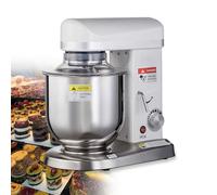 Robot da cucina, elettrico con testa inclinabile, robot da cucina 3 in 1 con ciotola, gancio for impastare, frusta e sbattitore(10l)