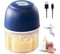 Robot da cucina elettrico ricaricabile tipo C, mini tritatutto per alimenti, trita-aglio, tritatutto cipolla, mini robot da cucina portatile per aglio, zenzero, peperoncino, verdure