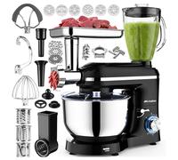 Robot da cucina frullatore MalTec 3 in 1 2000 W 6,2 L ciotola frullatore con ...
