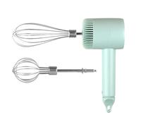 Robot da cucina, Frullino Per Le Uova Elettrico Senza Fili Da 4 Pezzi, Mini Macchina Per Montare La Panna Domestica, Mixer Ricaricabile Portatile Per Cottura Di Torte Per la cottura(Green)