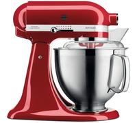 Robot da cucina KitchenAid 5KSM185 PS EER da 4,8 litri e 300 W, colore rosso.