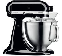 Robot da cucina KitchenAid 5KSM185 PS EOB da 4,8 litri e 300 W, colore nero.