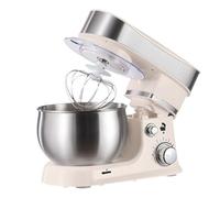 Robot da cucina, Macchina Da Chef Per Uso Domestico Piccola Impastatrice Multifunzionale Automatica Per Latte Fresco E Uova(White)