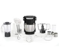 Robot da cucina Moulinex Wizzo QA3198, 1000 W, contenitore da 4 L, kit di miscelazione e impasto, frullatore, grattugia, tritacarne, tritatutto