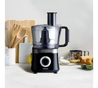 Robot da cucina multichef,Grattugia, Impasta, Emulsiona, 800W, Caraffa 1,5l, Nero/silver,Improve IMPROB001WFP