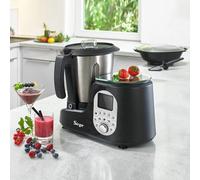 Robot Da Cucina Multifunzione Con 20 Programmi Automatici + Bilancia 5kg + 12 Velocita + Temperatura Fino A 120c