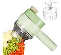 Robot da Cucina Multifunzione, Hand Blender - Frullatore A Immersione Portatile, Tritatutto da Cucina Elettrico per La Carne, Cipolla, Aglio, Chili