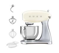 Robot da cucina multifunzione Smeg SMF04CREU da 800W, colore crema. - Nouvo