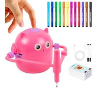 Robot Da Disegno,Con 12 Penne Colorate,Giocattolo Educativo Macchina Creativa Bambini | Per Bambini Oltre 5 Anni Ragazzi Scuola Materna Casa Scuola Feste