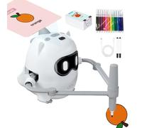 Robot Da Disegno Con Carte | Kit Interattivo Educativo Intelligente Con Voce Per Arti E Mestieri,Proiettore Da Ricalco Per Bambini | Per Aula Scuola Materna Casa Libero Famiglia Indoor