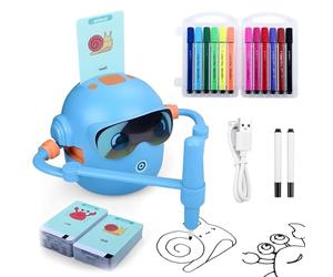 Robot da disegno per bambini - Batteria ricaricabile da 1800 mAh Robot Macchine per disegni Giocattolo educativo per bambini, Automa di progettazione programmabile Macchina per l'arte | Kid Ragazzi Ra