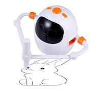 Robot Da Disegno Per Bambini - Giocattolo Educativo Di Apprendimento, Giocattolo Robot Con 100 Carte | Set Di 5 Pennarelli, Pittura E Apprendimento Creativo, Ideale Per Bambini Da 3 A 12 Anni