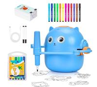 Robot da Disegno per Bambini Giocattolo Educativo Interattivo con 100 Carte