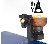 Robot da Ping Pong, Robot da Ping Pong A 36 Giri, Macchina da Ping Pong Adatta per Tavolo da Ping Pong, Compatibile con Rete da Ping Pong