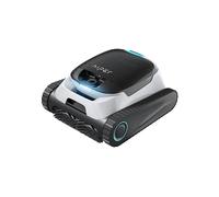 Aiper Scuba N1 Robot Pulisci Piscina Senza Fili, Evoluzione di Scuba S1, Pulizia Fondo, Pareti e Linea d'Acqua, Doppio Sistema di Filtrazione, Motore Brushless, Bianco Ghiaccio