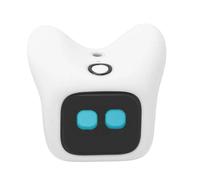 Robot da Scrivania con Intelligenza Artificiale, Compagno Virtuale Riconoscimento delle Emozioni Interattivo Parlante Intelligente Ricarica Magnetica Doppia Modalità (WHITE)