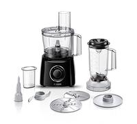 Bosch MCM3201B robot da cucina 800 W 2,3 L Nero, Trasparente