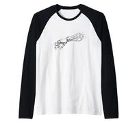Robot Design AI ROBOTICO Braccio Futuro Merch Maglia con Maniche Raglan