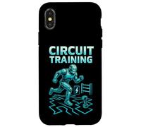 Robot di allenamento a circuito - Sci Fi Gym Fitness Nerd Workout Custodia per iPhone X/XS