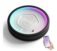 Robot di pittura cinetica di arte della sabbia mobile con controllo app e luce ambientale a LED, macchina per pittura a sabbia da tavolo con motivo fai da te per la decorazione di relax dell'ufficio