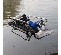 Robot di rimozione dei fanghi, draga cingolata sommergibile con pompa per | La macchina di dragaggio della laguna delle acque reflue libera facilmente i fanghi organici spessi dagli impianti di