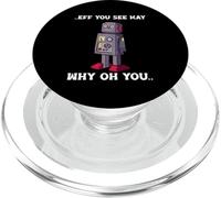 Robot divertente Malfunzionamento Tech Nerd Science Robotics PopSockets PopGrip per MagSafe